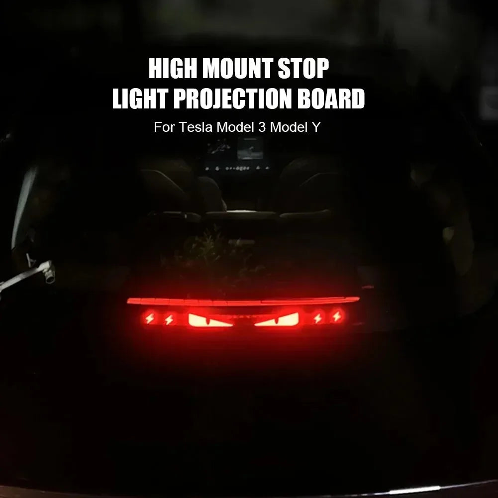 Tesla Model 3 / Y Brake Light Projection Decal