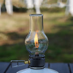 Portable Butane Gas Light，Suitable for Camping、Fishing and Picnic，Compact Outdoor Candle Light with Night Lighting