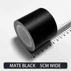 Carbon Fiber Automotive Adhesive Tape Roll Matte Black Protective Car Film Self-Adhesive Film 3D Vinyl Car Film Accessories