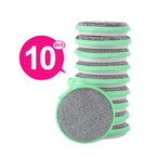 10/5/3PCS Double Side Dishwashing Sponge Dish Washing Brush Pan Pot Dish Wash Sponges Household Cleaning Reusable Kitchen Tools