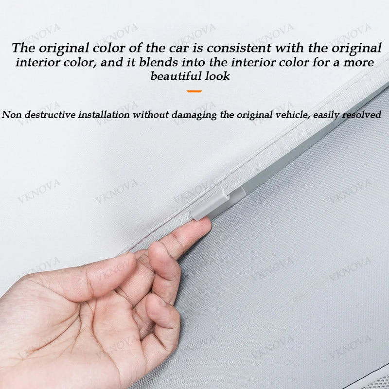 Tesla Roof Sun Shade — Model 3/Y Glass Cover