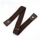 Traceless Invisible Elastic Belt for Women and Men - Jeans Pants Waistband