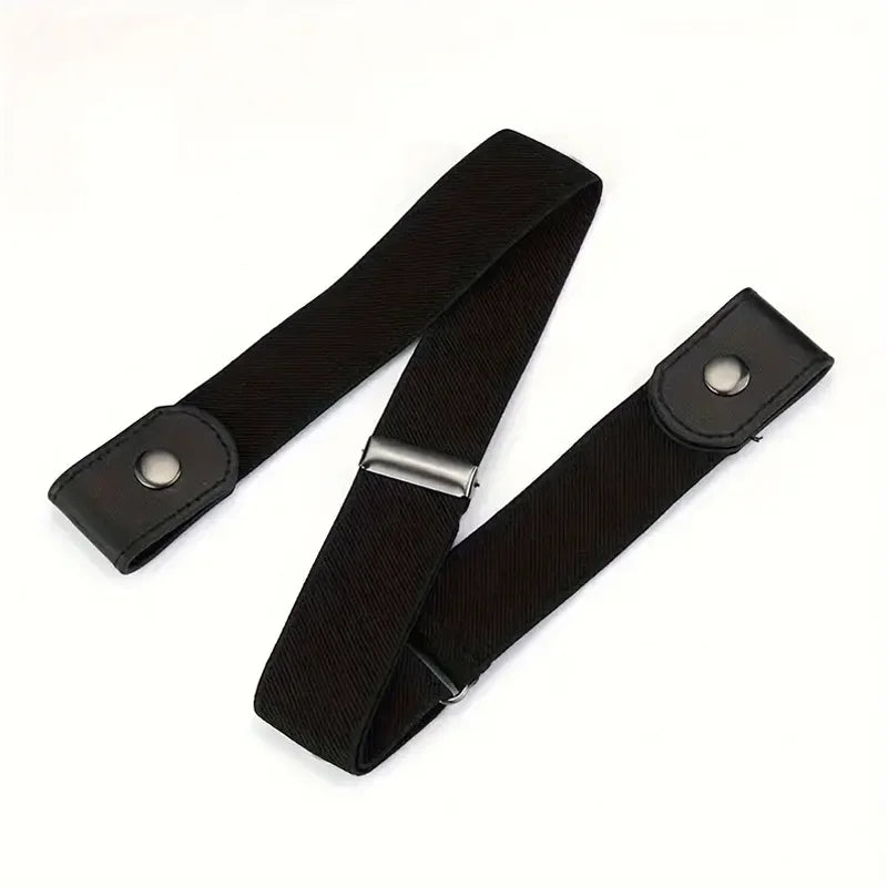 Traceless Invisible Elastic Belt for Women and Men - Jeans Pants Waistband