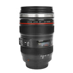 1pc SLR Lens Cup Camera Camera Lens Model Stainless Steel Casual Cup with Lid Coffee Mug White Black Coffee Mugs Creative Gift