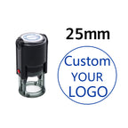 Custom Self-Inking Stamp With Your Own Logo,Photosensitive Ink / Rubber Stamp,Personalize Your Logo Multiple Ink Color Option