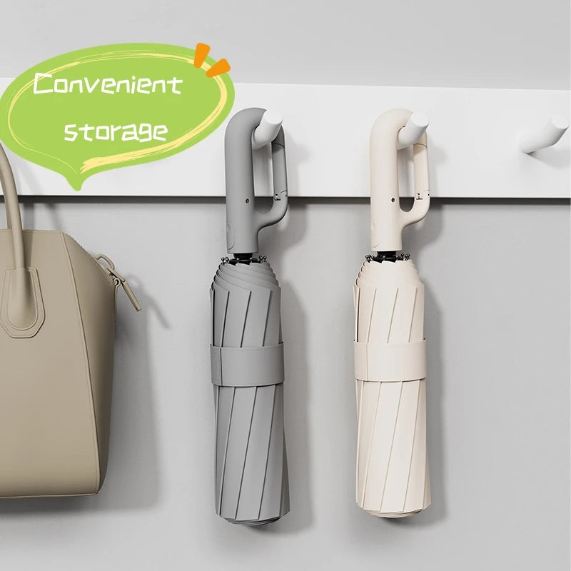 Extra-Large Auto-Open Storm Umbrella — UV & Wind Resistant