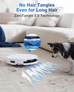 Ecovas X8 Pro Smart Robot Vacuum Cleaner Aspirapolvere Aspirateur Staubsauger LDS Navigation for Household Cleaning EU for