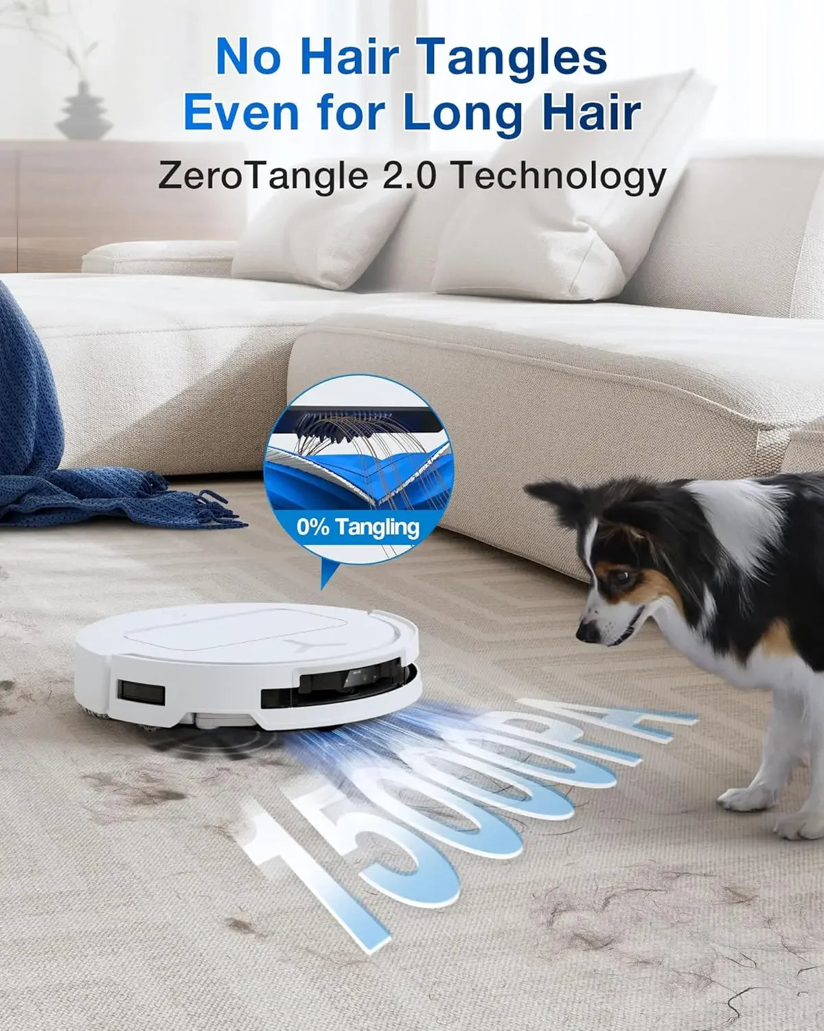 Ecovas X8 Pro Smart Robot Vacuum Cleaner Aspirapolvere Aspirateur Staubsauger LDS Navigation for Household Cleaning EU for