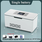 Car Portable Refrigerated Box Cool Box Cooler For Drug Growth Hormone Interferon Insulin USB Charging Thermostat Mini Fridge