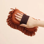 【DM】Microfiber Car Washer Sponge Cleaning Car Care Detailing Brushes Washing Towel Auto Gloves Styling Accessories
