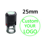 Custom Self-Inking Stamp With Your Own Logo,Photosensitive Ink / Rubber Stamp,Personalize Your Logo Multiple Ink Color Option