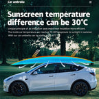 Foldable Car Umbrella — Windshield Sun Shade & Heat Shield