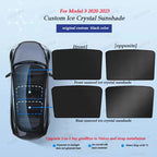 Tesla Roof Sun Shade — Model 3/Y Glass Cover