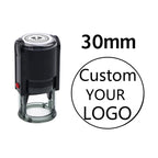 Custom Self-Inking Stamp With Your Own Logo,Photosensitive Ink / Rubber Stamp,Personalize Your Logo Multiple Ink Color Option