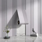 3D Grille Waterproof Self-Adhesive Wall Panels,Stick Wall , Modern Textured PVC Interior Design, Easy Install Home Decoration