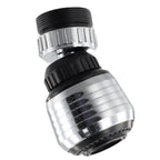 Kitchen Stainless Steel Faucet Sprinkler Water-saving Device Lengthening Rotating Splash Proof Sprinkler Spray Extender Bubbler