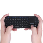 iPazzPort Mini Bluetooth＆ 2.4GHz Wireless Keyboard with Touchpad MouseCombo for Android TV Box/PC/Tablet/PS4/Raspberry Pi 3/HTPC