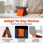Flexible Phone & Tablet Stand — Foldable Desk Holder