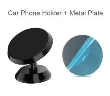 Magnetic Car Phone Holder Universal Car Phone Stand for iPhone Xiaomi Huawei Samsung Dashboard Wall Mounted Car Magnet Sticker