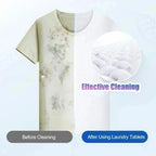 30-150PCS  Laundry Tablets Concentrated Washing Powder Laundry Soap Washing Machine Clothing Strong Cleaning Sheets Detergent