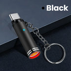 Mini Type C Mobile Phone Cigarette Lighter Air Blowing Cigarette Lighter Outdoor Safety USB C Lighter Adapter For iPhone 17 Pro