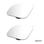SEAMETAL 2PCS Upgrade Car Rearview Mirror Wide-angle Blind Spot Car Auxiliary Rearview Convex HD Mirrors for Car Accessories