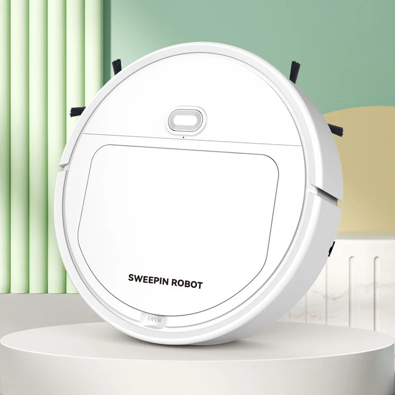 2026 New 3in 1 Smart Sweeping Robot Vacuum Cleaner 4000Pa Strong Suction ForBedroom Living Room Hard Floors Pet Hair Carpets