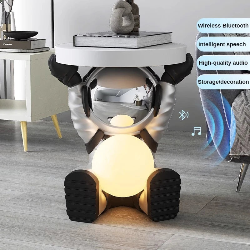 Astronaut LED Decorative Lamp — Bluetooth Speaker Option