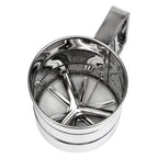 HILIFE Pastry Baking Tools Bakeware Baking Icing Sugar Shaker Powder Flour Mesh Sifter Cup Stainless Steel Sieve Cup