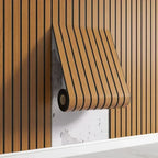 3D Grille Waterproof Self-Adhesive Wall Panels,Stick Wall , Modern Textured PVC Interior Design, Easy Install Home Decoration