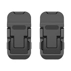 1 Pair Laptop Stand Computer Keyboard Holder Foldable Mini Size Computer Support Holder Space-saving Desk Organizer Laptop Riser