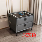 Modern Wooden Bedside Table — Drawer Storage Nightstand