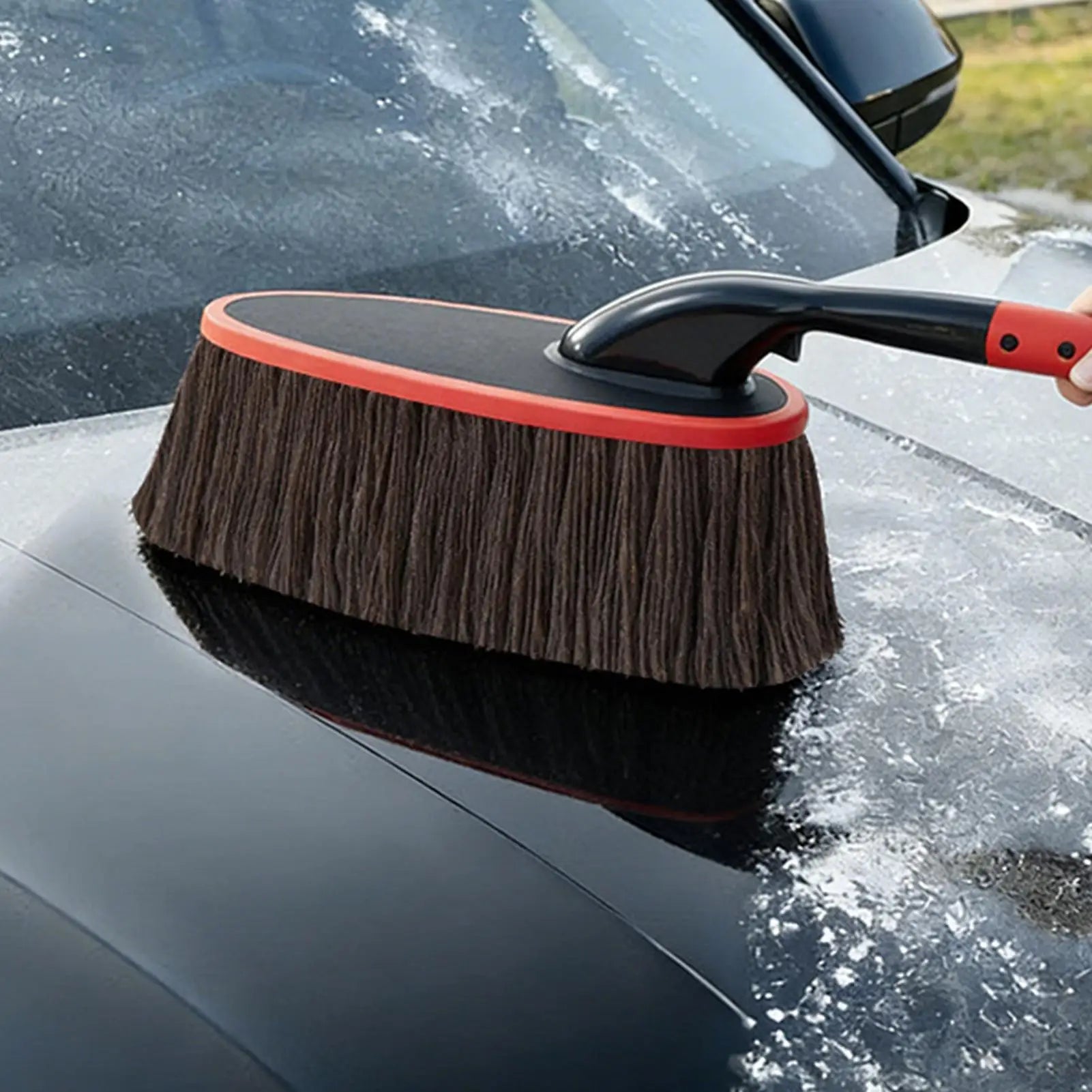 Car Duster Brush — Scratch-Free Exterior Cleaning