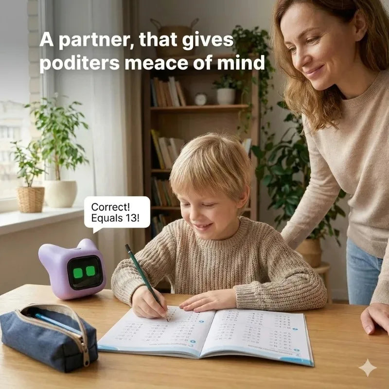 Smart AI Pet Robot — Voice Interaction & Dynamic Emotions