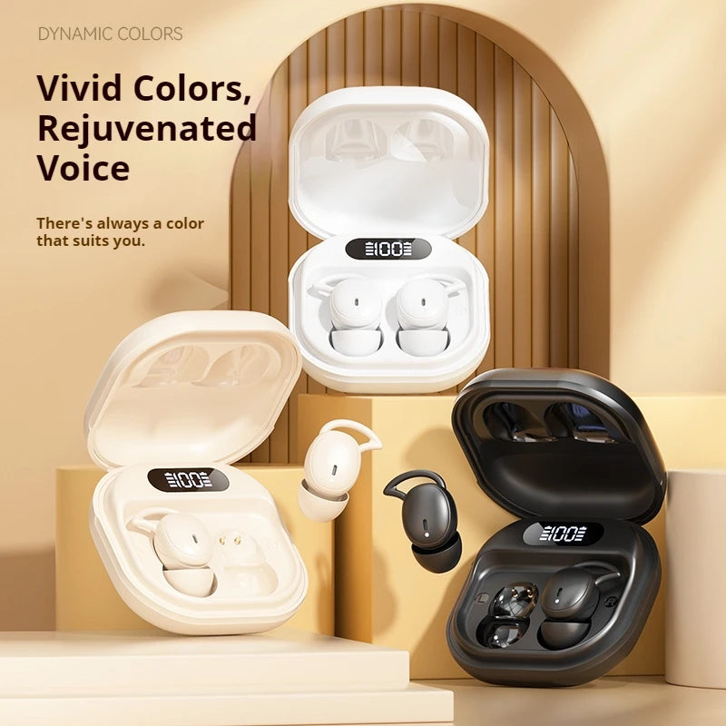 M72 Mini Invisible Sleep Earbuds — Wireless Bluetooth