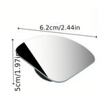SEAMETAL 2PCS Upgrade Car Rearview Mirror Wide-angle Blind Spot Car Auxiliary Rearview Convex HD Mirrors for Car Accessories