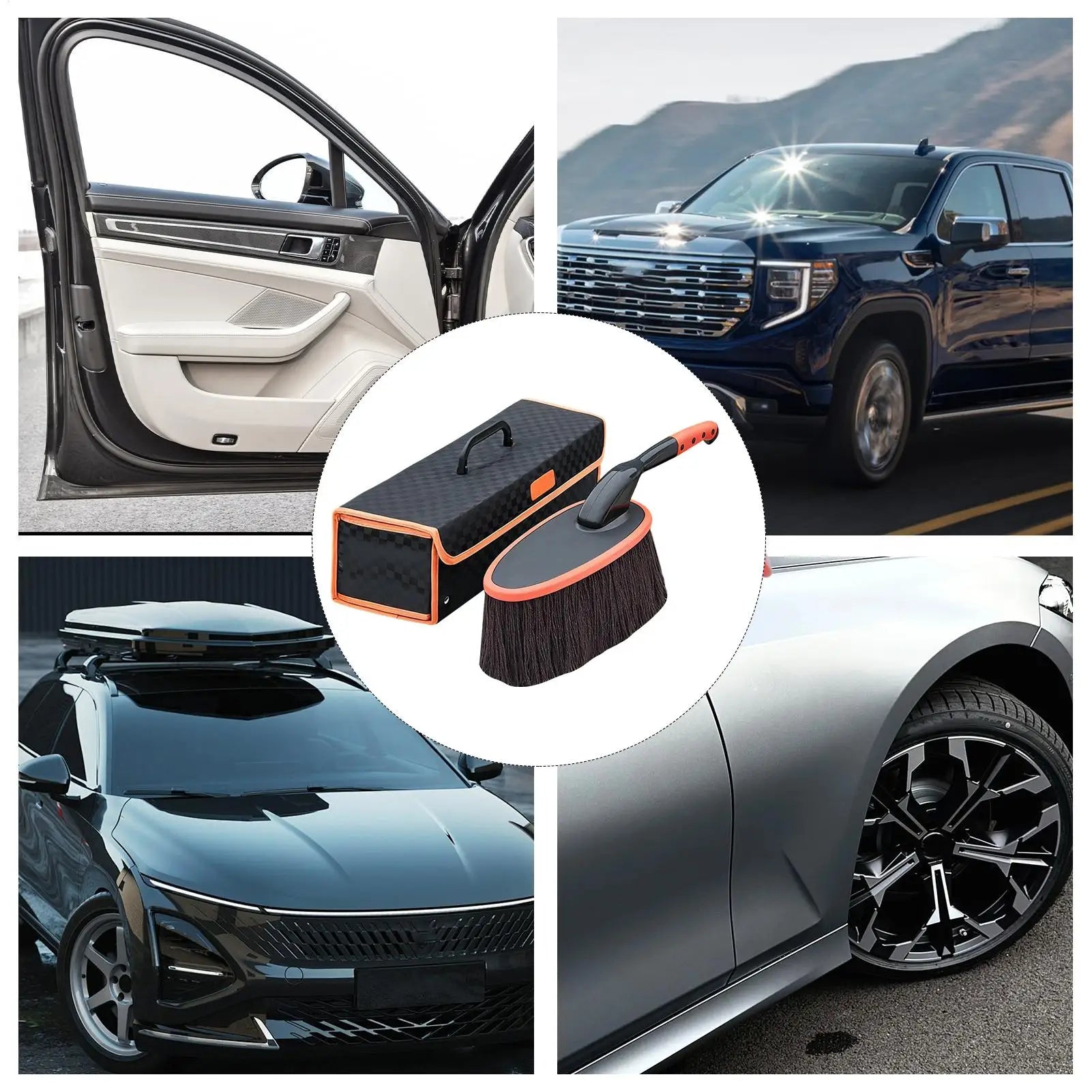 Car Duster Brush — Scratch-Free Exterior Cleaning