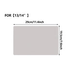 Microfiber Keyboard Dust Cover for MacBook Pro 15-16 inch Air 15 Dustproof Protective Cloth Ultra Thin Waterproof Keyboard Prote