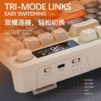 Wireless Gaming Keyboard & Mouse Set — Mechanical Feel, RGB Backlit