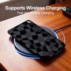 New Bluetooth Wallet Tracker Card Android Ultra thin Wireless Charging Work with Google or A-pple Find My Waterproof Key Tracker