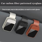 Car Sun Visor Sunglasses Clip Holder Stable Eyeglasses Hanger Card Ticket Organizer Interior Storage Clip Car Accessories