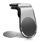 Magnetic Car Phone Holder Air Vent Clip Mount 360 Rotation Mobile Bracket GPS Cell Phone Stand in Car For IPhone Samsung Huawei