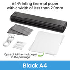 Phomemo M08F A4 Thermal Printer Portable Wireless Bluetooth Printer for Tattoo Stencils Compatible with Phone PC