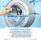 Quick Dissolving Washing Machine Cleaning Tablets Deep Dirt And Odor Remover Practical Household Laundry Cleaning Supplies
