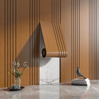 3D Grille Waterproof Self-Adhesive Wall Panels,Stick Wall , Modern Textured PVC Interior Design, Easy Install Home Decoration