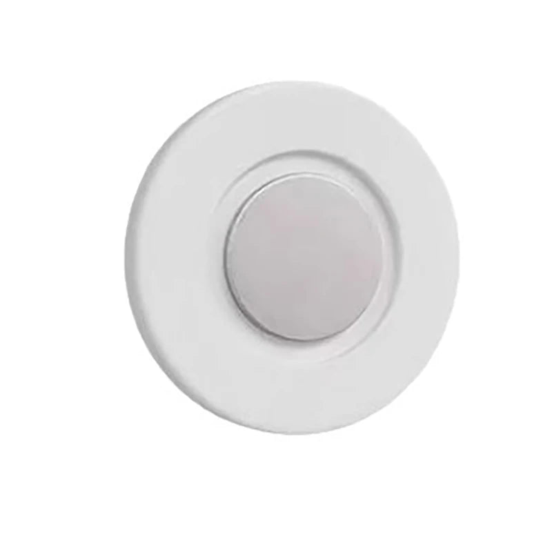 3pcs No Drill Magnetic Remote Holder - Wall Mount for TV/AC/DVD Remotes, White Space-Saving Design