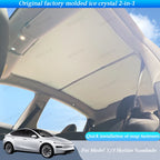 Tesla Roof Sun Shade — Model 3/Y Glass Cover