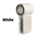 Portable Handheld Mini Fan 5 Speed Adjust Type c Rechargeable Fan Digital Display Desktop Fan Outdoor