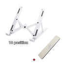 Adjustable Laptop Stand — Foldable, 10-Position Tilt