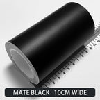 Carbon Fiber Automotive Adhesive Tape Roll Matte Black Protective Car Film Self-Adhesive Film 3D Vinyl Car Film Accessories
